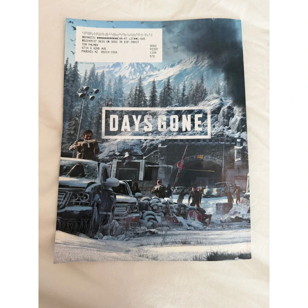 Game Informer Magazine Issue 302 June 2018 Days Gone Cover PS4 Video Games